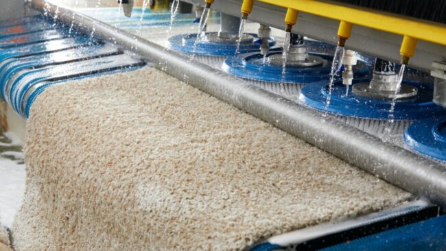 Automatic Machine and Equipment for Carpet Washing and Dry Cleaning