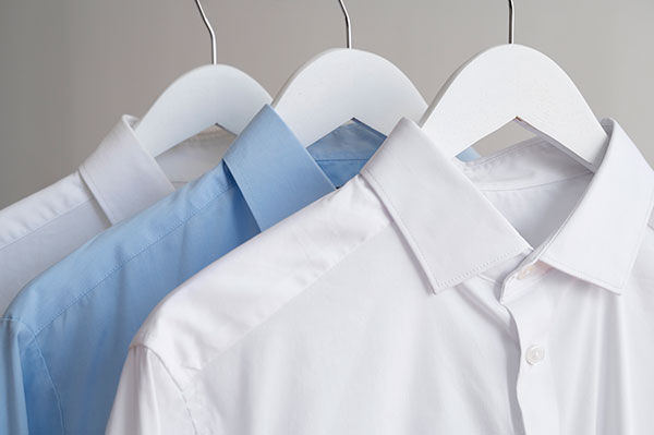 wrinkle-free shirt laundry