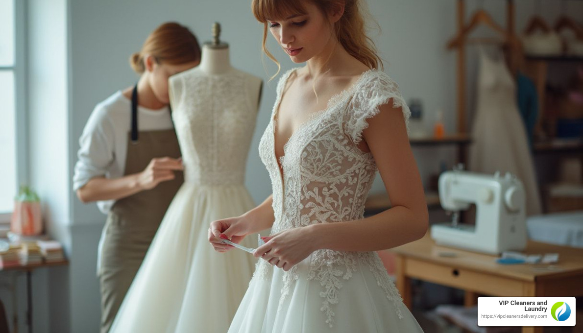 San Diego wedding dress alterations