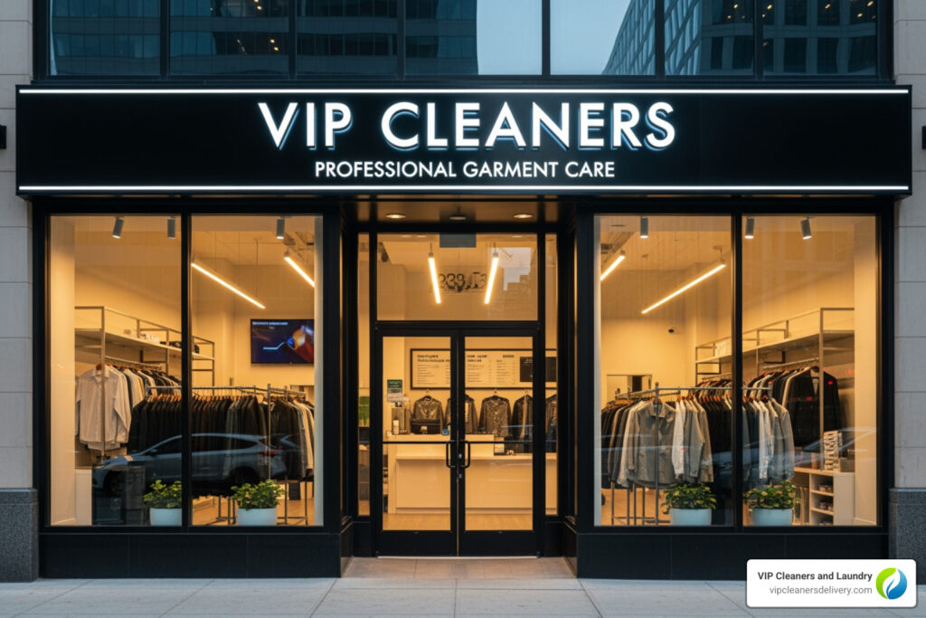 dry cleaning service
