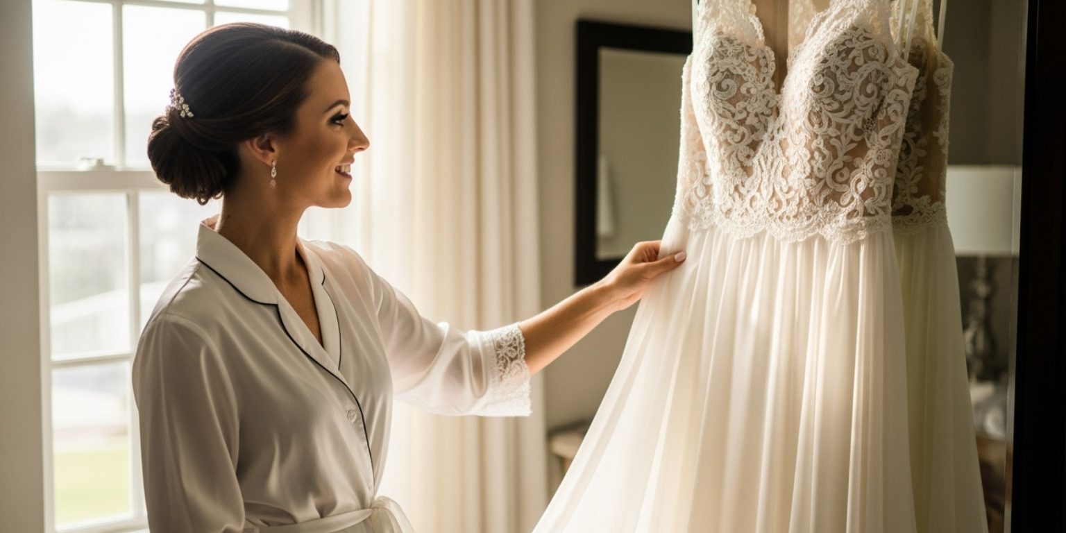 wedding dress pressing cost