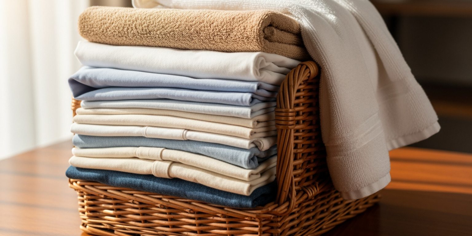 Fold and fluff service