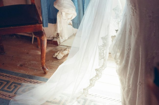 antique wedding dress restoration